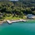 Aerial View Strandbad Maiernigg am Wörthersee
